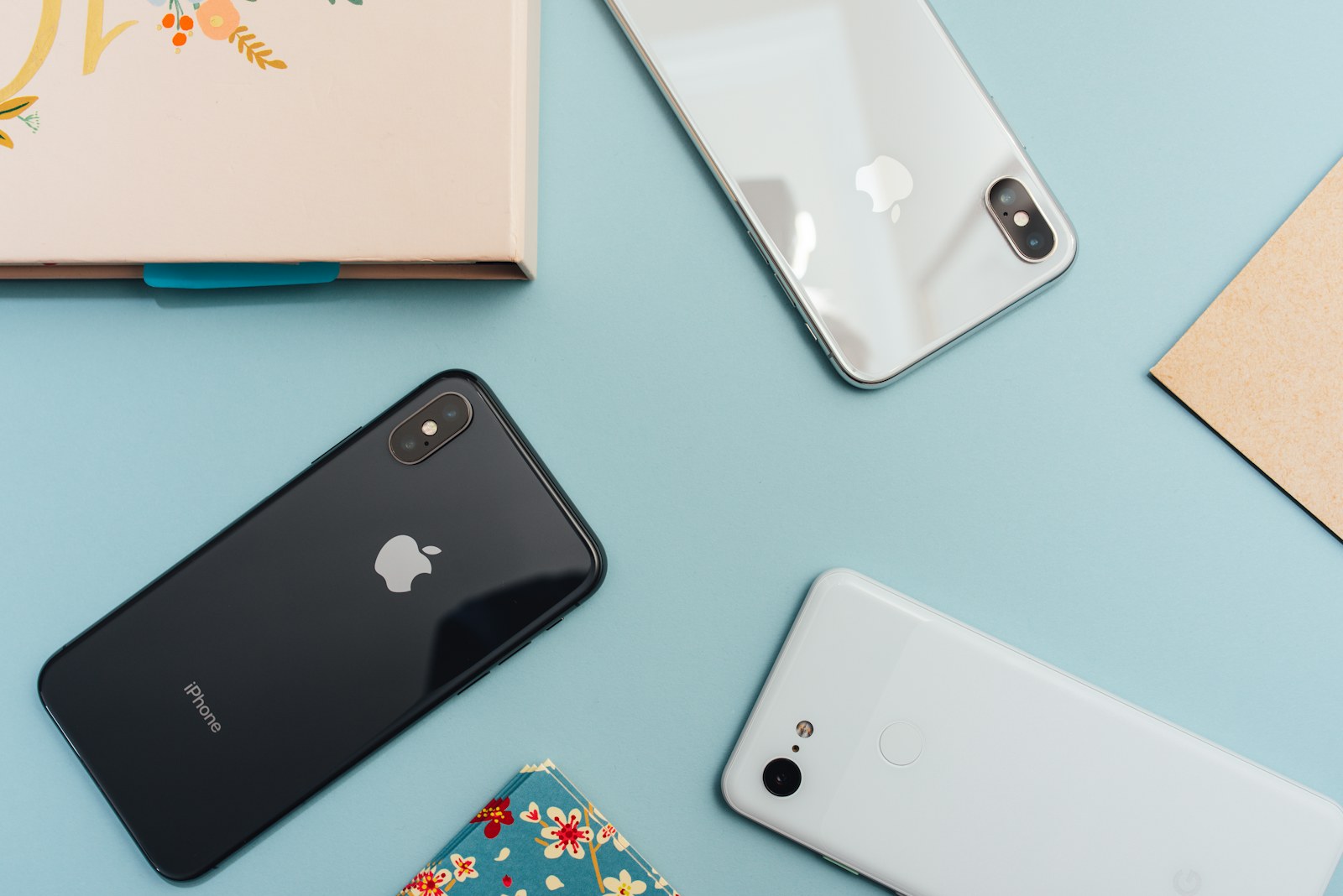 A real-life phones scene that supports a beginner's guide to mobile privacy settings